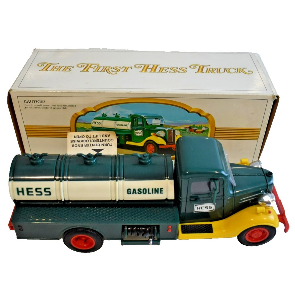 Hess Truck The First Hess Truck Toy Coin Bank 1982-83 Original Box